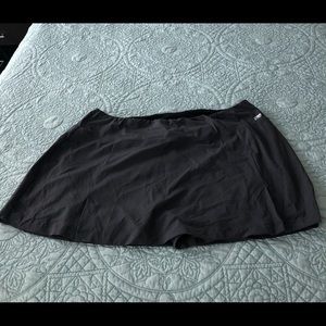 Charcoal Grey Tennis Skirt